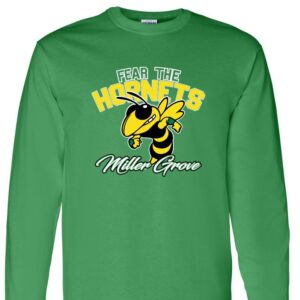 Miller Grove Long Sleeve Green T-Shirt